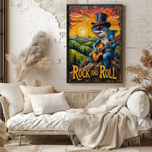 Rocking the Hills, Sunset Beat Poster