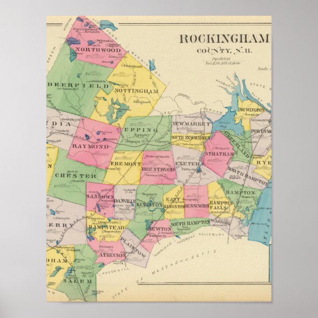 Rockingham County, NH Poster (Front)