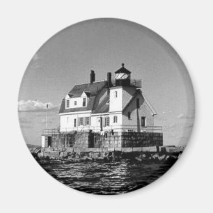 Rockland Harbour Breakwater Lighthouse Magnet
