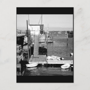 Rockland Harbour Postcard