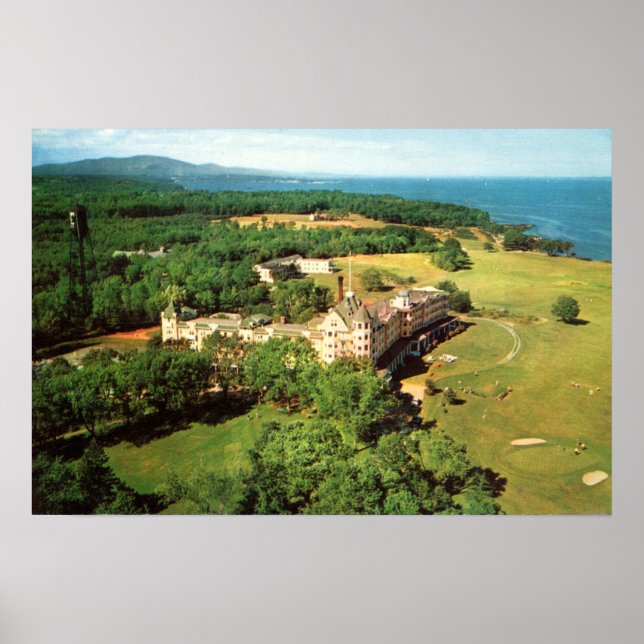 Rockland, Maine SamOseT Hotel, circa 1950 Poster (Front)
