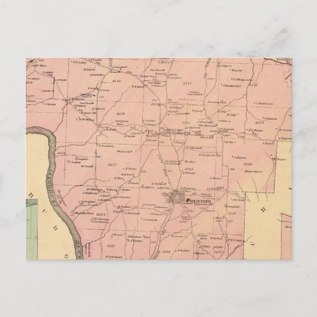 Rockland Township Postcard (Front)