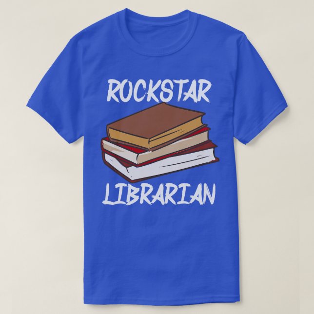 RockLibrarian T-Shirt (Design Front)