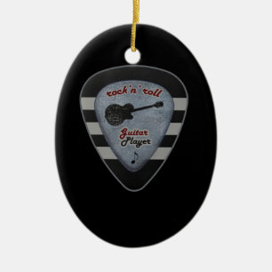 rock'n' roll forever ceramic tree decoration