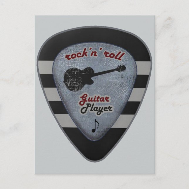 rock'n' roll forever postcard (Front)