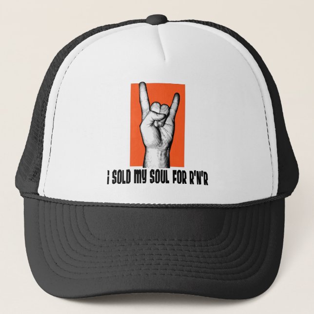 Rock'n'Roll Trucker Hat (Front)