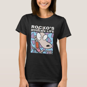 Rocko s Modern Life Frightened Euphoric Poster T-Shirt