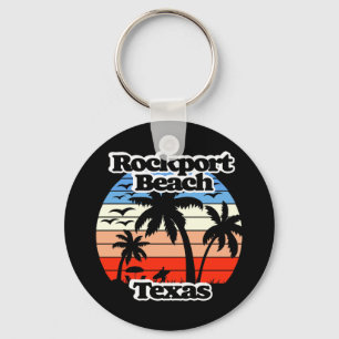 Rockport Beach Texas Key Ring