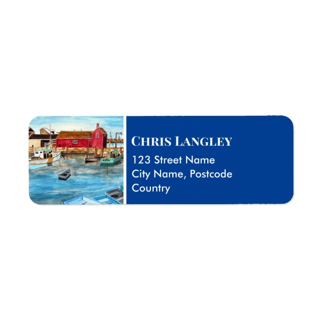 Rockport Harbour Massachusetts New England USA (Front)