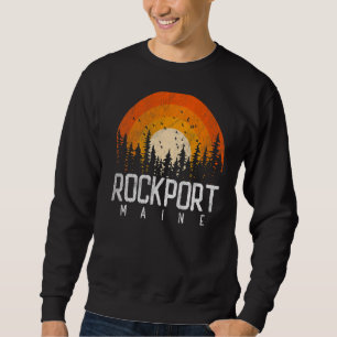 Rockport Maine ME Shirt Retro Style Vintage 70s 80
