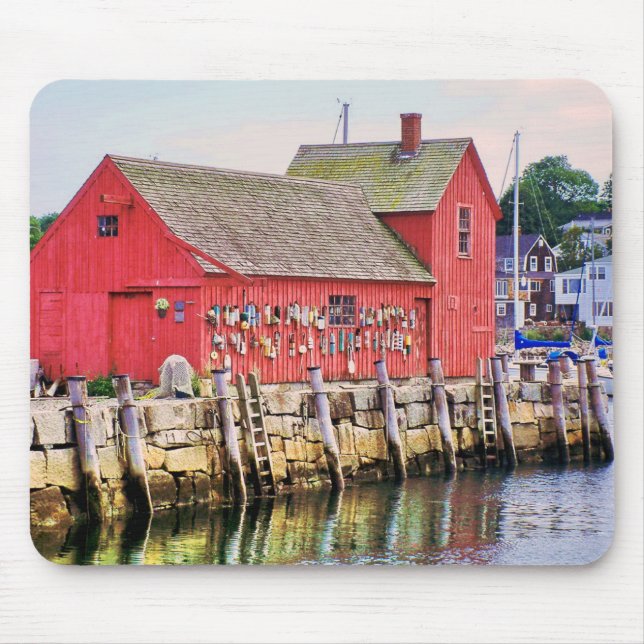 ROCKPORT,  MASS  (MOUSEPAD) MOUSE MAT (Front)