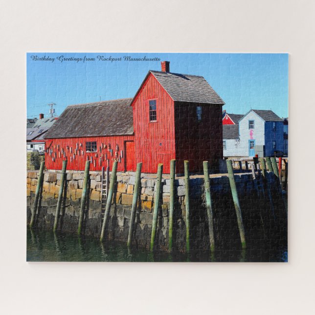Rockport Massachusetts. Jigsaw Puzzle (Horizontal)
