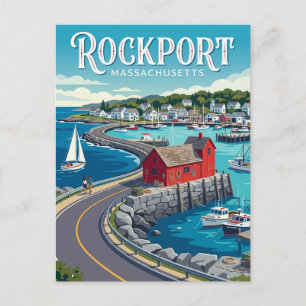 Rockport USA Postcard