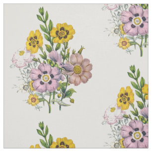 Rockroses Fabric