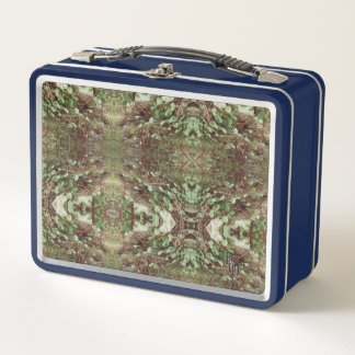 Rocks and Leaves Metal Lunch Box