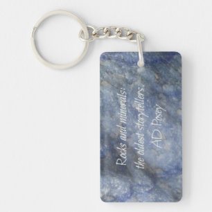 Rocks And Minerals Keychain