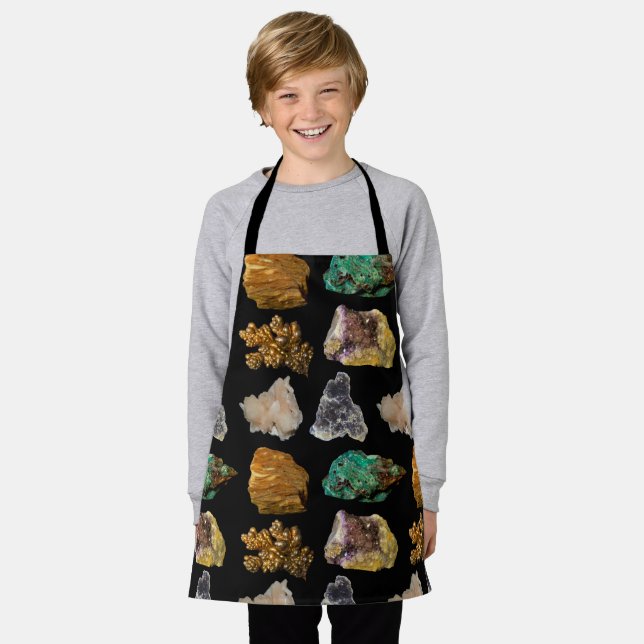 Rocks and Minerals Nature Photography Rockhound Apron (Worn)