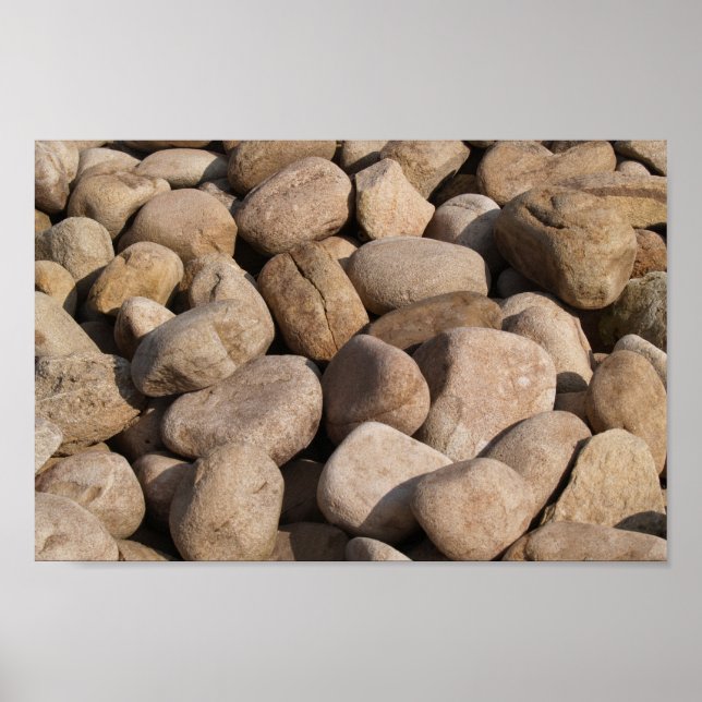 Rocks and Stones Canvas or Poster (Front)