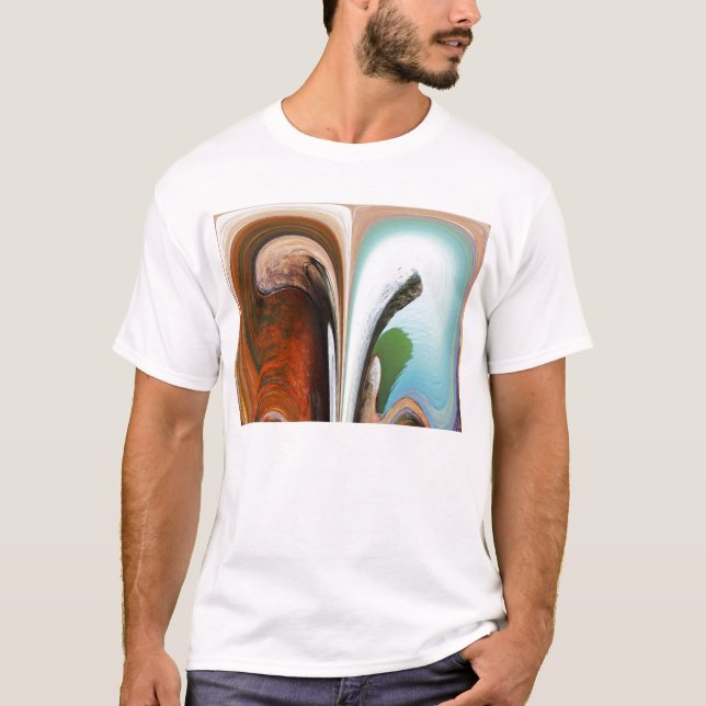 Rocks and water T-Shirt (Front)
