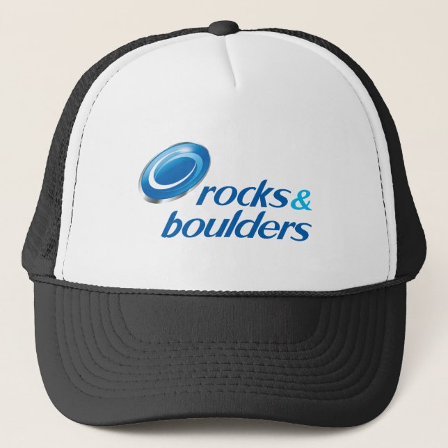 Rocks & Boulders (Parody) Trucker Hat (Front)