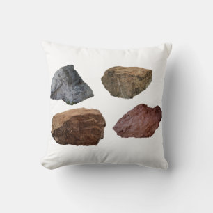 Rocks granite limestone stones cushion