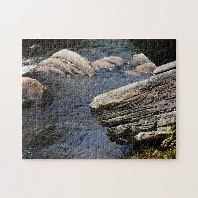 Rocks In Stream Nature  Jigsaw Puzzle (Horizontal)