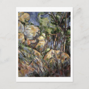 Rocks near the Caves below the Chateau Noir, c.190 Postcard