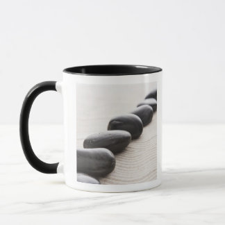 Rocks on sand mug