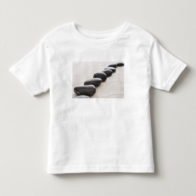 Rocks on sand toddler T-Shirt (Front)