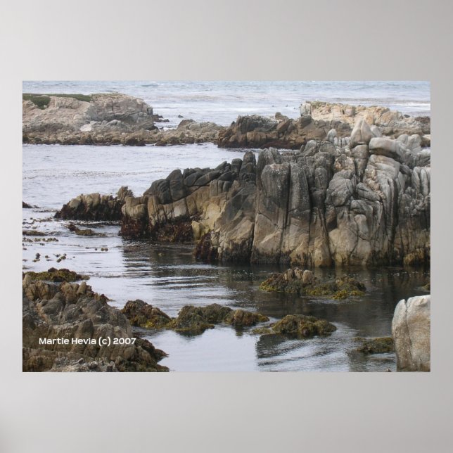 Rocks on the Sea Poster (Front)