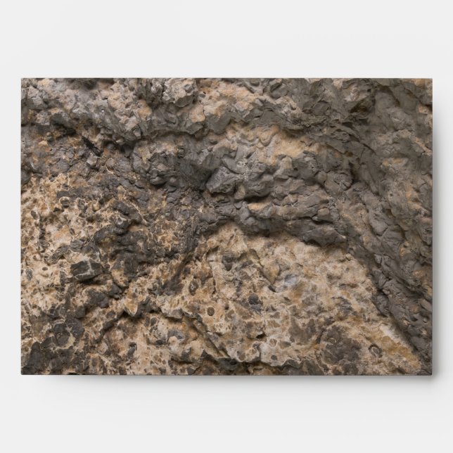 Rocks pattern envelope (Front)