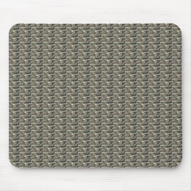 Rocks Pattern Mouse Mat (Front)