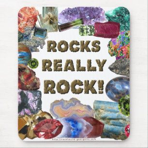 Rocks Really Rock Mouse Mat