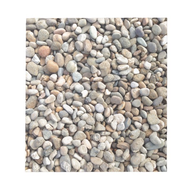 Rocks, stones, pebbles notepad (Front)