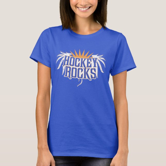 Rocks Womens Hockey T-Shirt (Front)
