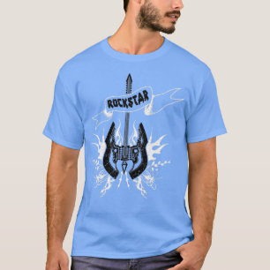 Rockstar Axe Guitar01 T-Shirt