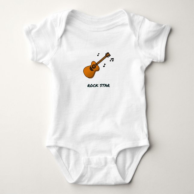 RockStar Baby Bodysuit (Front)