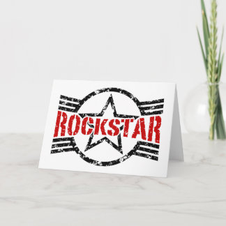 Rockstar Card