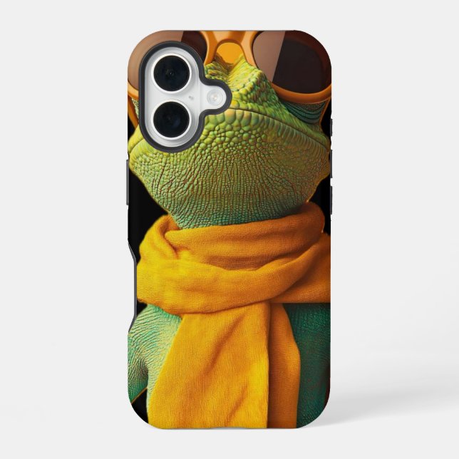 Rockstar Chameleon iPhone 16 Case (Back)