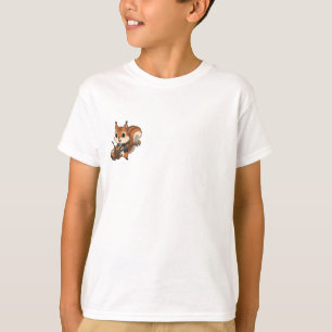 Rockstar Chipmunk Bassist Guitarist Kids T-Shirt