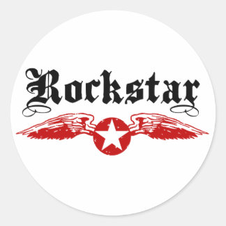 Rockstar Classic Round Sticker