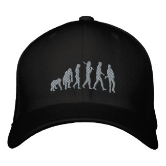 Rockstar Evolution Musician Evolution Rock Music Embroidered Hat