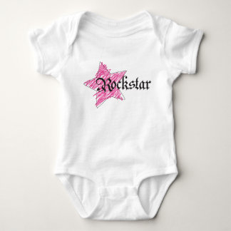 Rockstar girl baby bodysuit