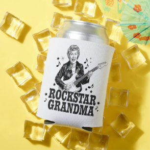 Rockstar Grandma  – Fun and Retro Music Design Can Cooler