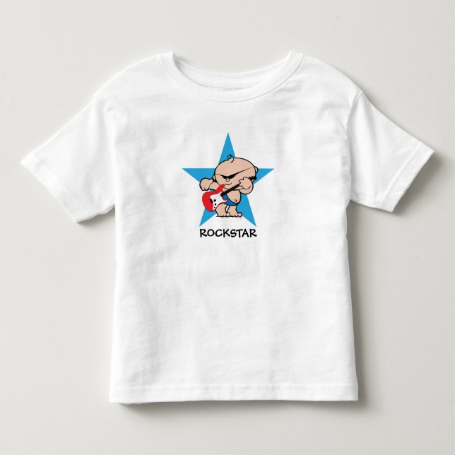 Rockstar graphic tee for boys (Front)