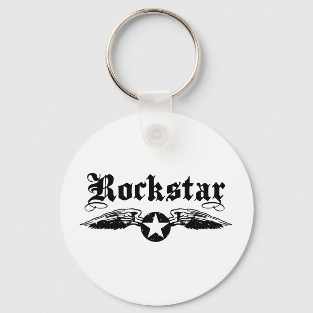 Rockstar Key Ring (Front)