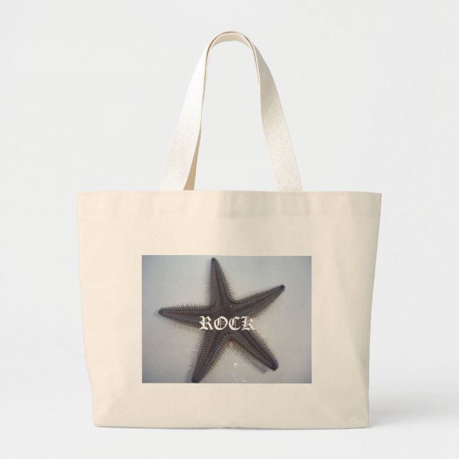 Rockstar Large Tote Bag (Front)