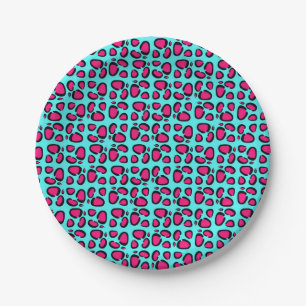 Rockstar Leopard Paper Plate