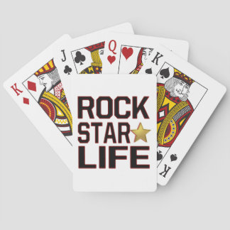 Rockstar Life Playing Cards
