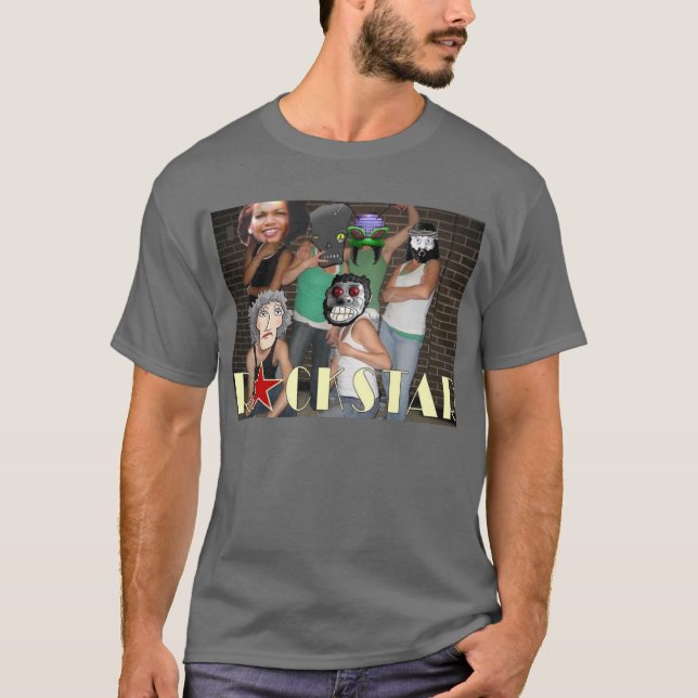 Rockstar (Male) T-Shirt (Front)